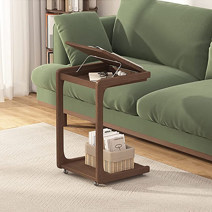 Multifunctional Adjustable Rolling Nightstand